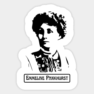 Emmeline Pankhurst Portrait Sticker